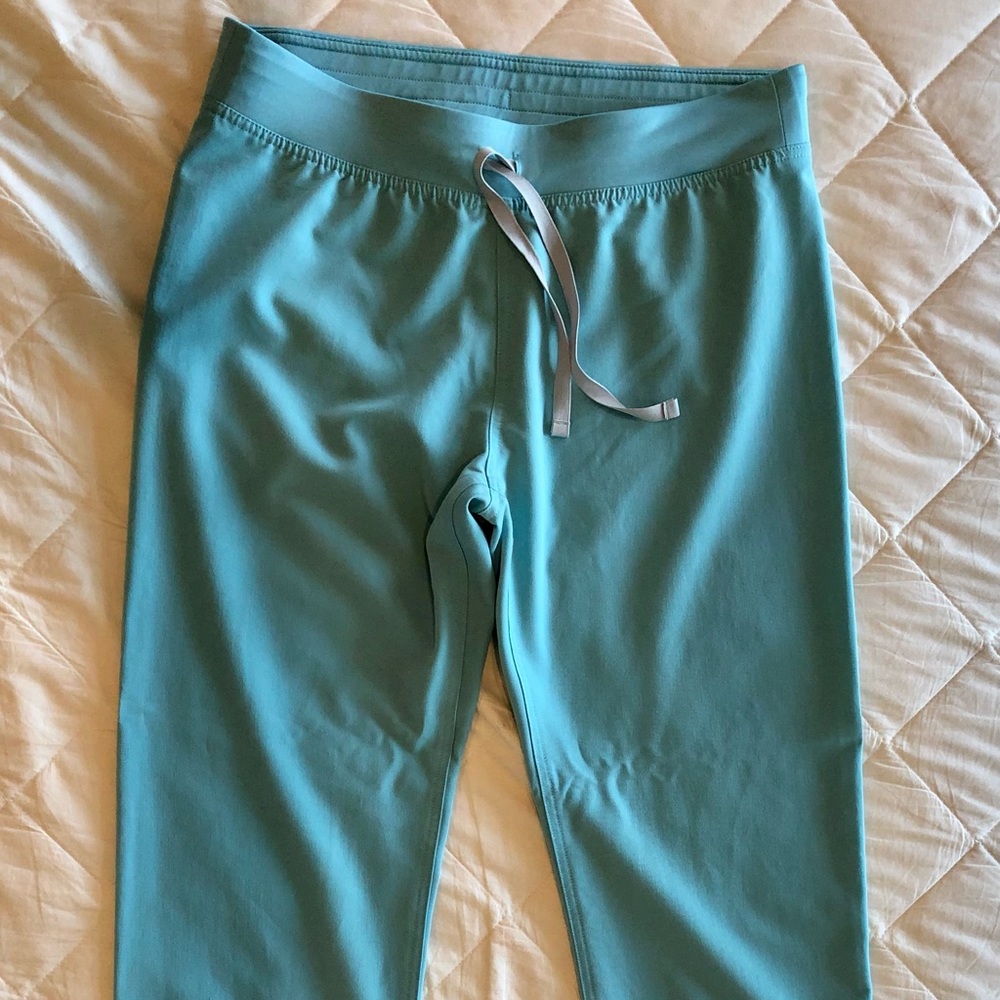 FIGS Livingston pants Sea Glass Medium Tall